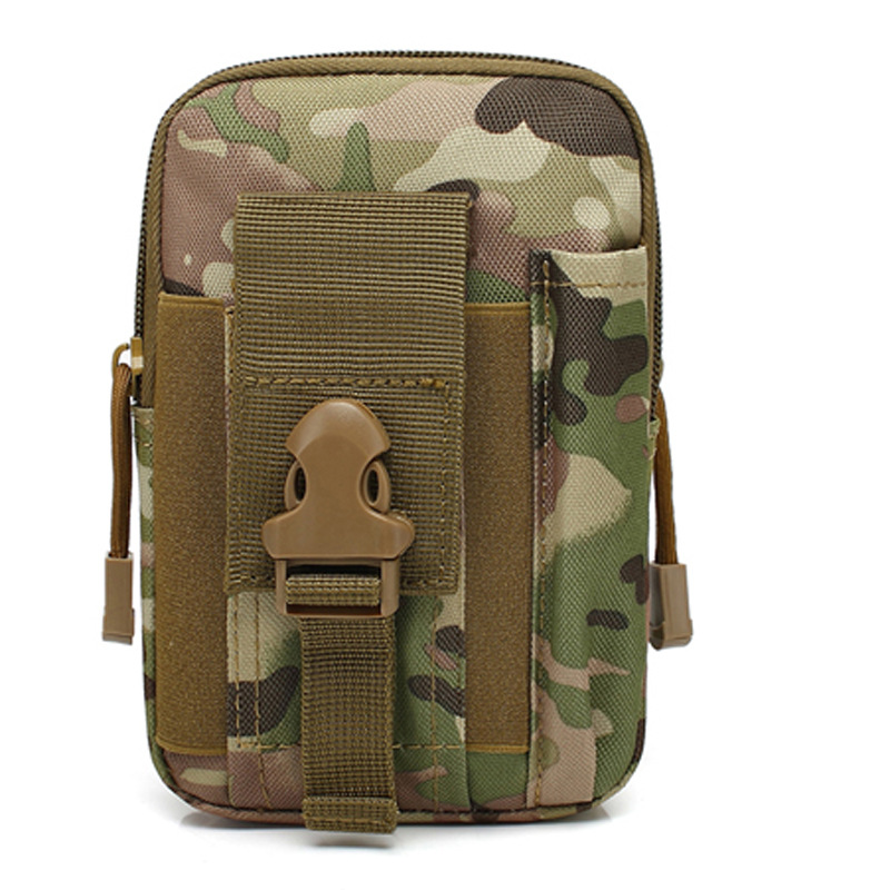 Bolso de la cintura de camuflaje táctico deportes al aire libre multi-funcional bolsa de correr hombres impermeable bolsa de teléfono móvil camping ciclismo bolsa de cintura