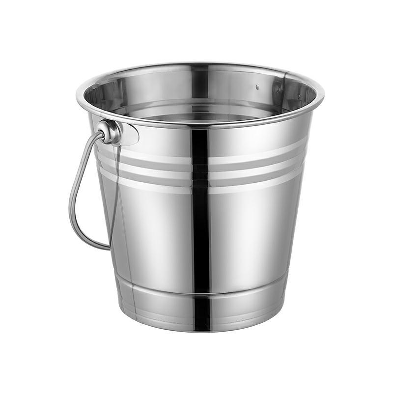 Barril de aceite de acero inoxidable Barril portátil para acampar al aire libre Barril de partículas de hielo Barril de cerveza chapado en oro Barril de hielo de acero inoxidable
