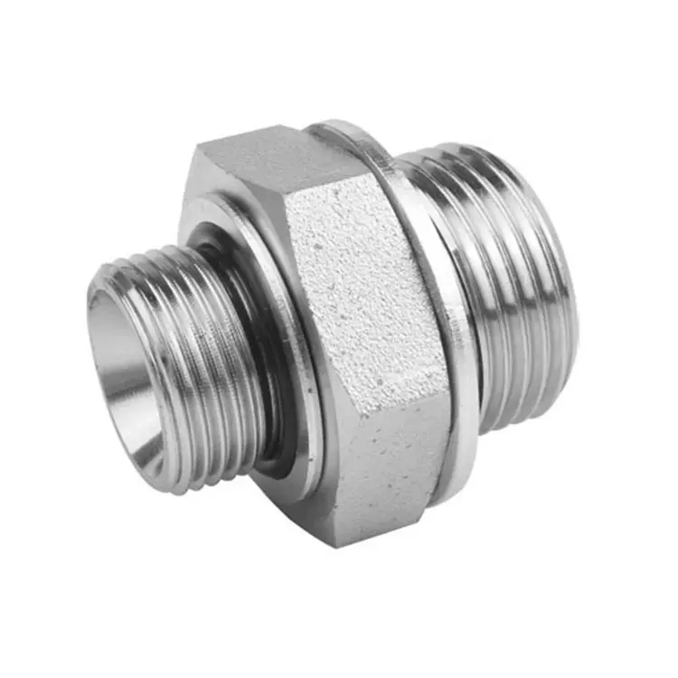 永华伊顿标准 英制螺纹直通螺纹管接头 1G系列 碳钢液压元件