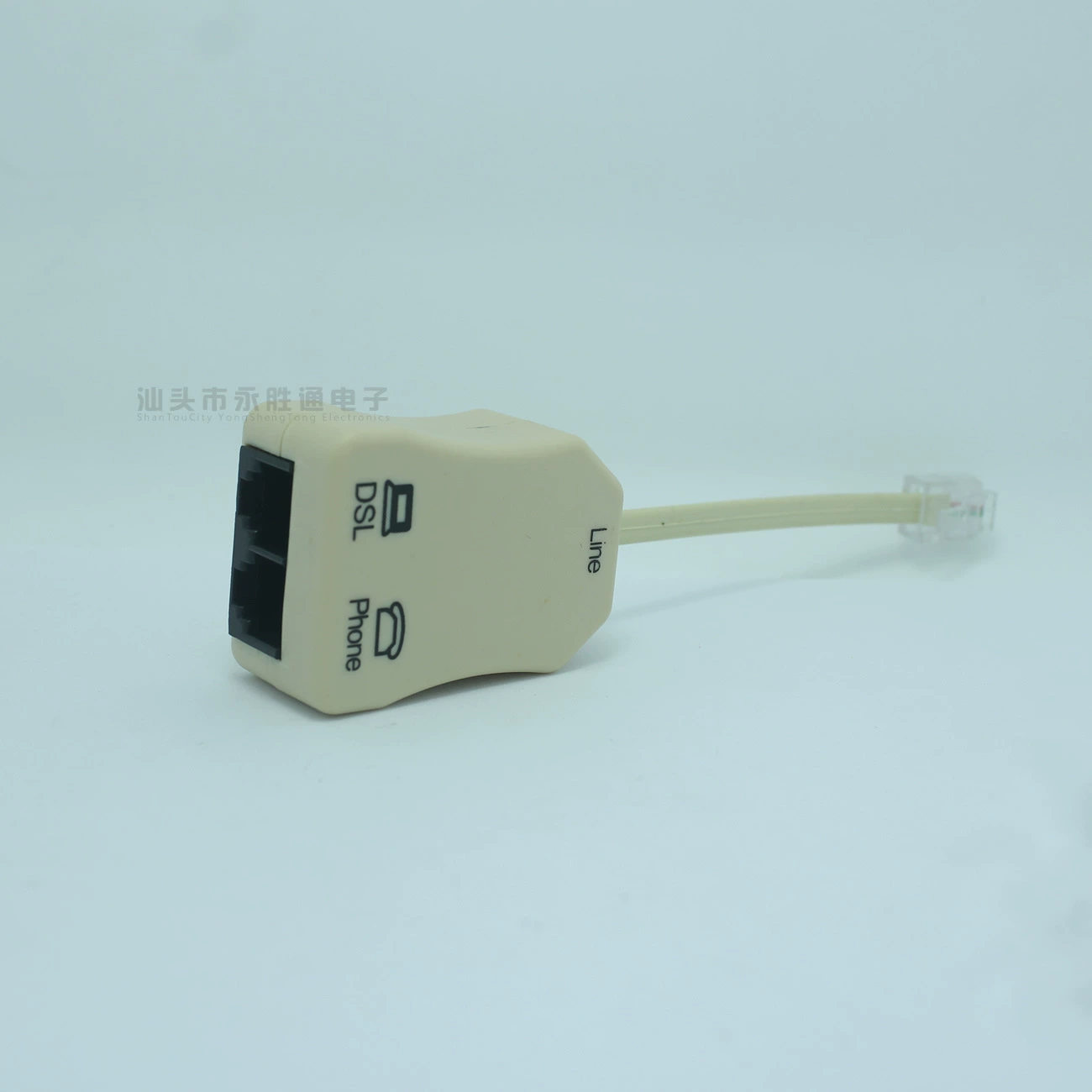 Разветвитель ADSL, широкополосный разветвитель, разветвитель молниезащиты с линией и разветвителем с кристаллической головкой