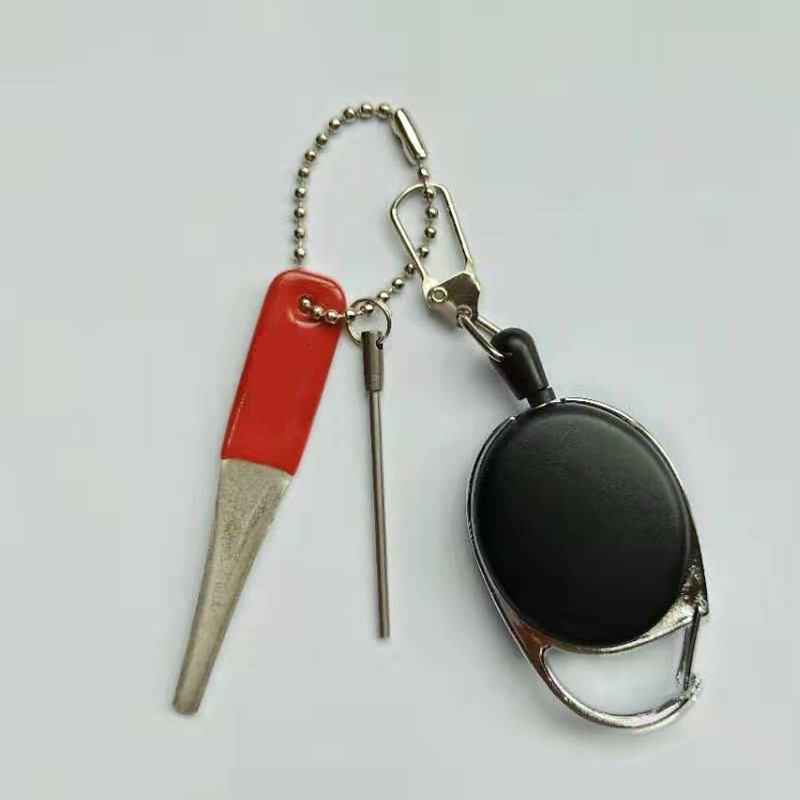 Venta de fábrica herramientas de pesca rápido anudar dispositivo gancho rectificado dispositivo sub-línea anudar dispositivo