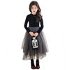 Demi-season down jacket, warm dress, skirt, small princess costume, 2020, Korean style, children's clothing