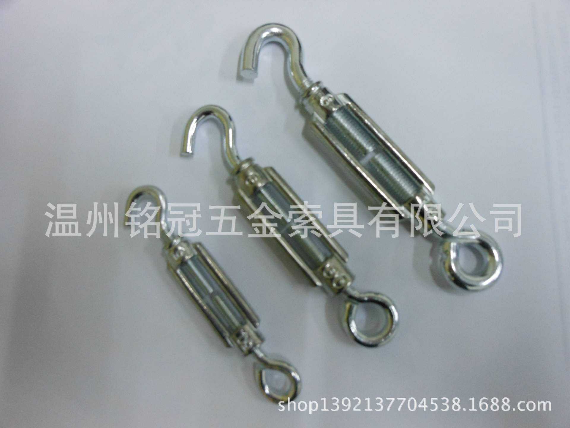 供应铸造锌合金花兰螺栓 开体花篮螺丝 美式欧式钩圈花兰螺丝