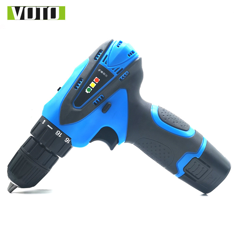 VOTO充电手电钻多功能家用锂电钻枪式手钻微型电动螺丝刀电起子