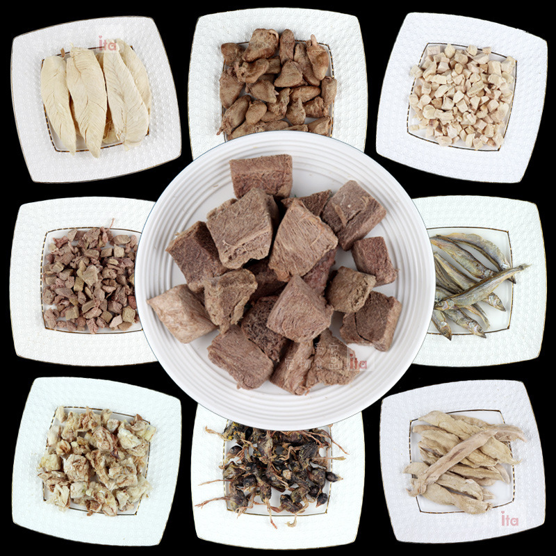 Pet snacks manufacturers cat food quail freeze-dried chicken grains dog snacks pet food cat snacks