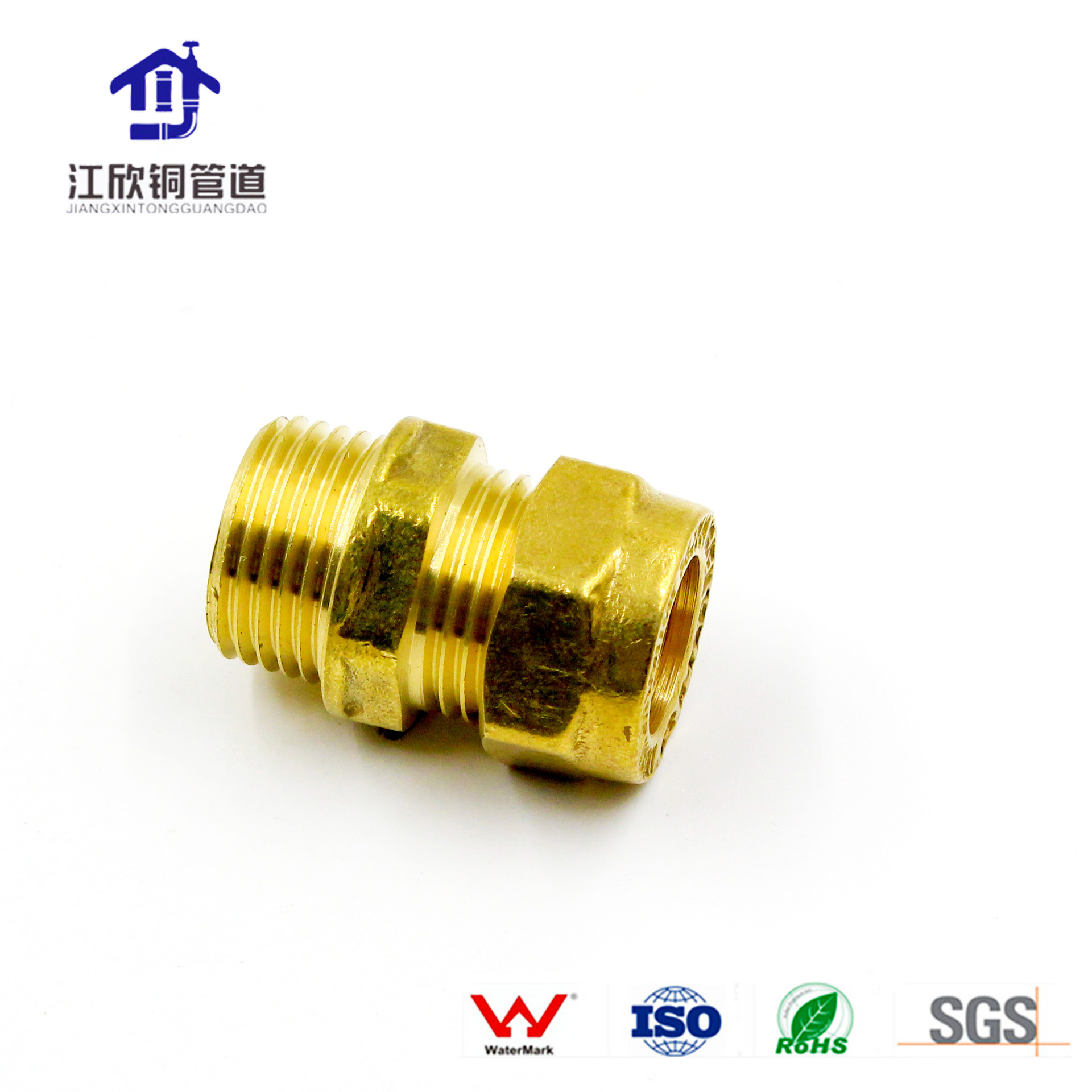 Tarjeta manga DZR socket alambre exterior de sujeción directa de soldadura codo tee enchufe directo accesorios de tubería de latón