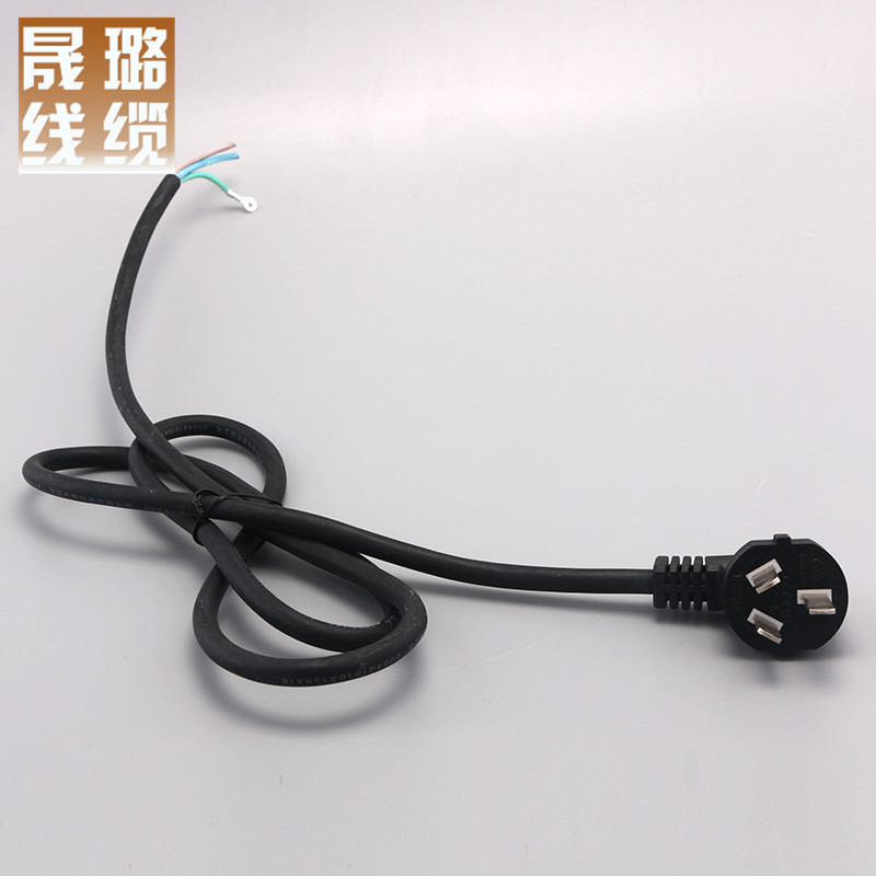 厂家供应 国标橡胶线 10A16A大功率电源线国标电源线