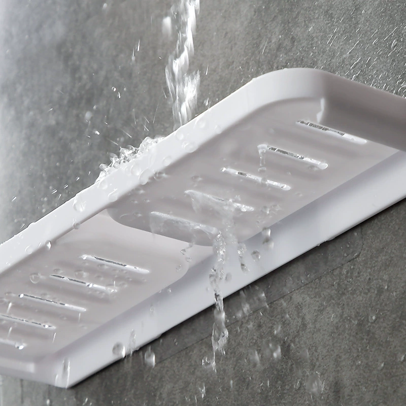 Drying rack, plastic double-layer soap holder