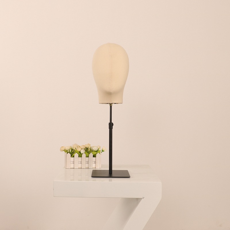 Soporte para peluca de maniquí, accesorios de estilismo para tiendas de ropa, soporte para cabeza de maniquí, expositor de sombreros para joyería, soporte para sombreros.