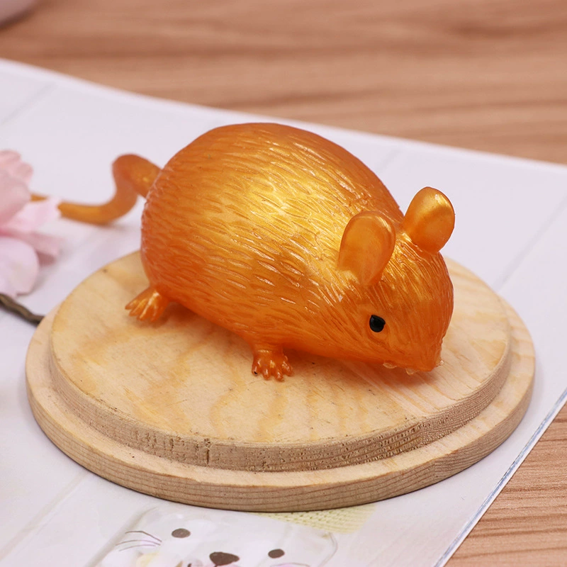 Anti-Stress Water Ball Squeeze Toy, Realistic Fruit & Animal Shapes, 6 cm, Soft Sticky