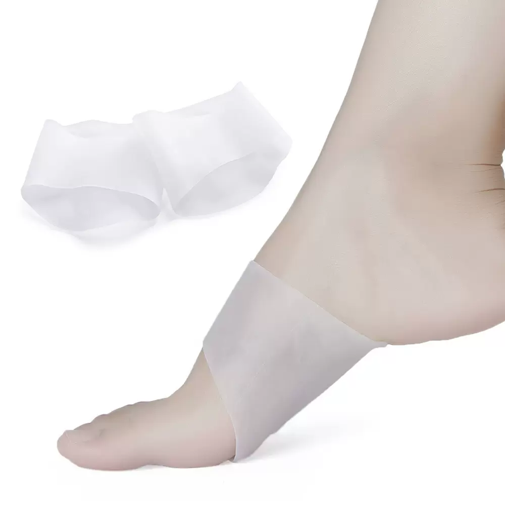 硅胶SEBS足弓垫扁平足支撑袜支撑垫矫正保护足心套鞋用垫防滑