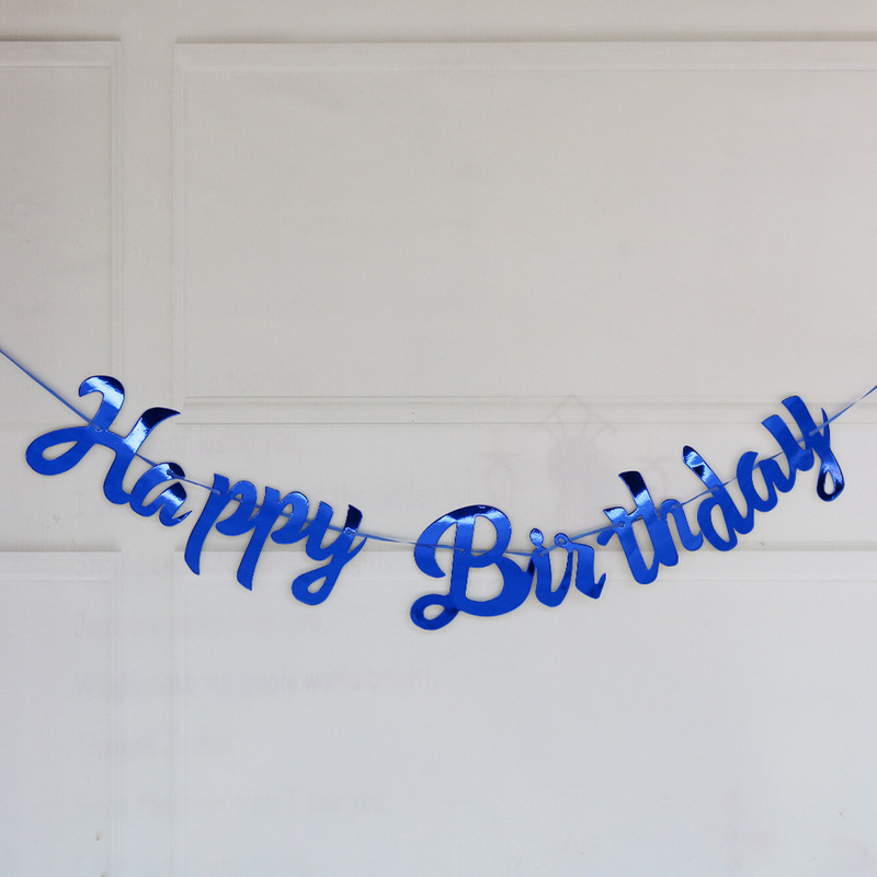 ins ワンピースハッピーバースデーハッピーバースデーフラグベビー 1 歳パーティー誕生日装飾バナー|undefined