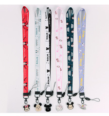 Women's Wide Phone Lanyard Fabric Phone Chain, Adjustable Length Phone Lanyard, Keychain, Decorative Chain, Cartoon Phone Strap