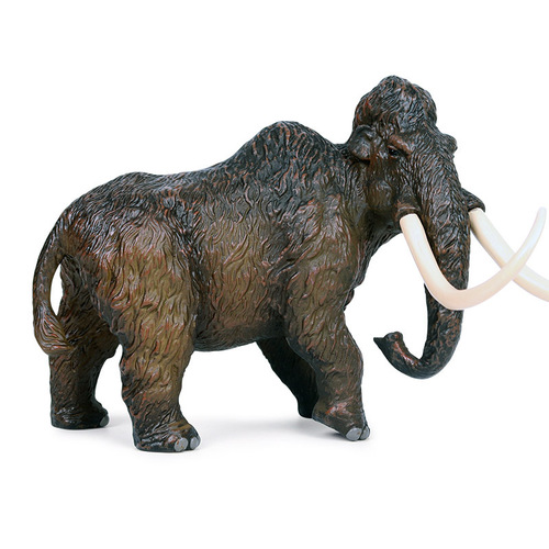 Solid simulation wildlife world elephant model zoo prehistoric mammoth mammoth children's toy ornaments