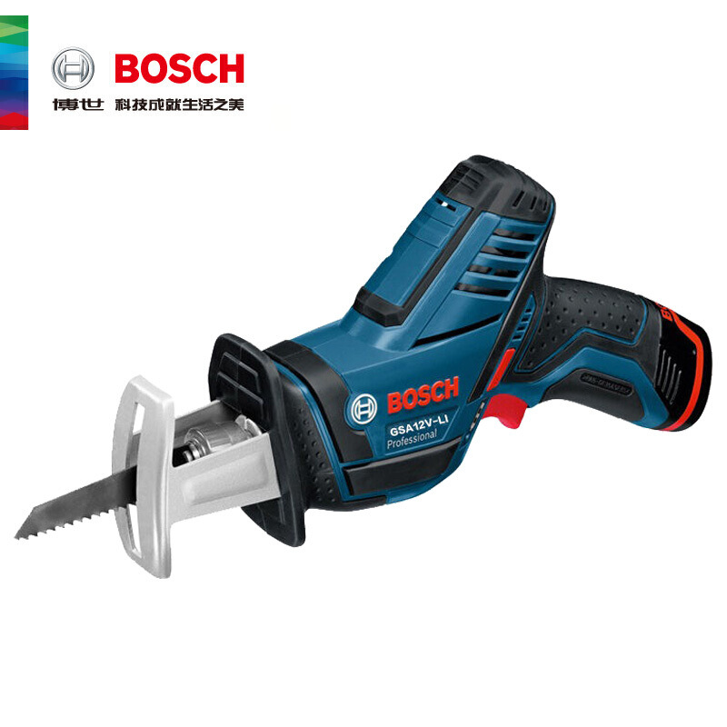博世BOSCH锂电充电式马刀锯往复锯GSA12V-Li多功能切割机