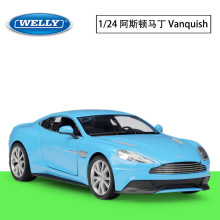 仿真合金汽车模型WELLY威利1:24阿斯顿马丁Aston Martin Vanquish