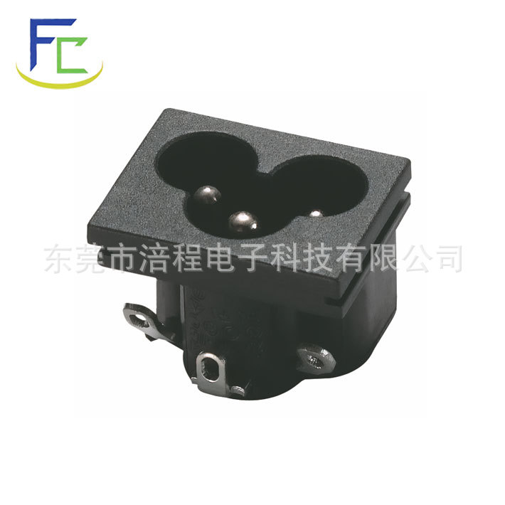 厂家直供米老鼠插座卡式品字插座 米老鼠梅花插座 质量可靠