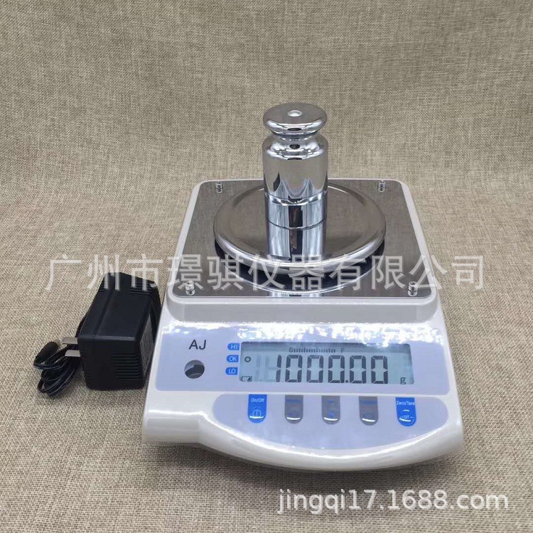 原装SHINKO新光精密珠宝天平AJ-6200E百分之一克10mg*6200g电子秤