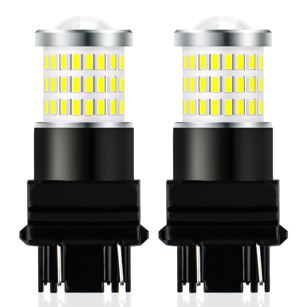 [尚贤新款 汽车转向灯 3157led刹车灯3014倒车灯3030恒流宽压54smd]