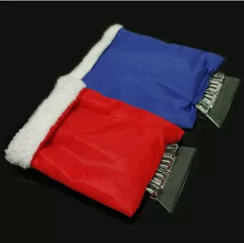 手套雪铲 雪刮 带手套除冰铲 护套雪铲 冬季保暖雪铲手套便携