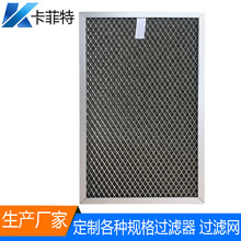 初效过滤网 铝框无隔板初效过滤网 光触媒防尘净化粗效滤网批发