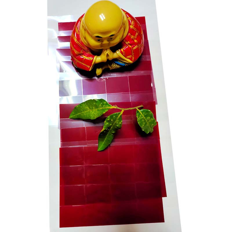 红膜蓝膜扩散膜反射膜led灯膜可定 制各种各式的膜pet扩散膜定 做