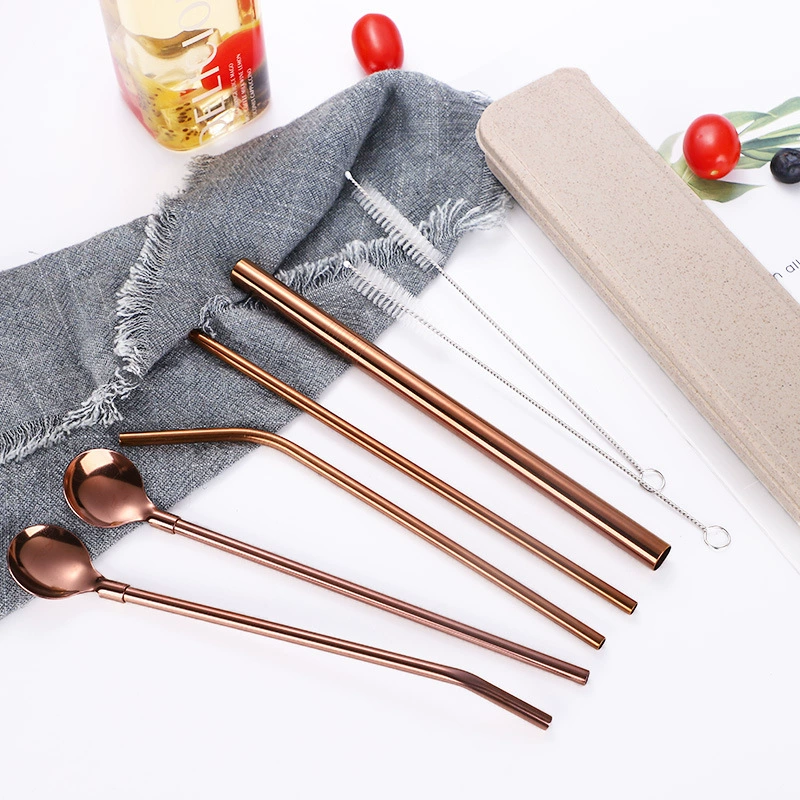 Стальная соломка? Wait: first item: "Straw stainless steel, creative handheld set pearl". This is awkward. Might be
