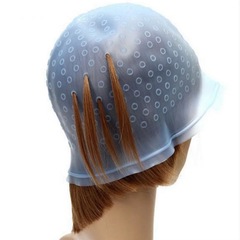 Cross-border new style highlight cap, simple oil-baked hair dye cap, silicone highlight cap, hair dye tools wholesale