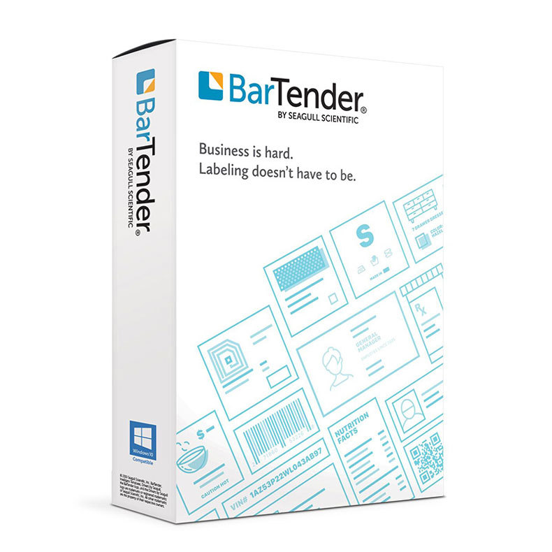 BarTender 2019רҵ�Զ�����ҵ����������ǩ��ӡ������ǩ����