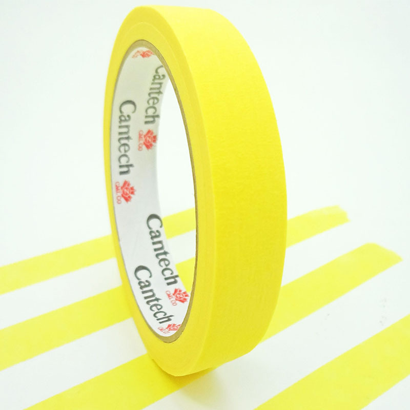 Cinta de papel de enmascaramiento pintura del coche pegamento de enmascaramiento cubierta de decoración cinta protectora papel de alta temperatura papel de enmascaramiento