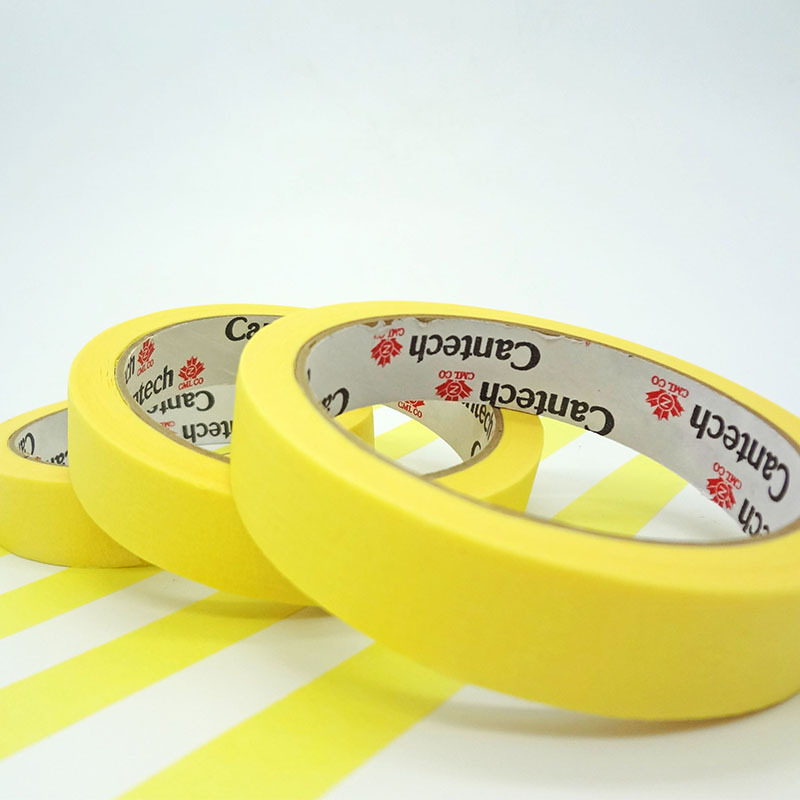 Cinta de papel de enmascaramiento pintura del coche pegamento de enmascaramiento cubierta de decoración cinta protectora papel de alta temperatura papel de enmascaramiento