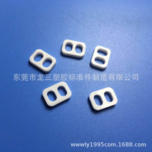 供应二孔八字扣锁线扣8字型2孔锁线扣猪鼻子线扣防拉线扣孔径6mm