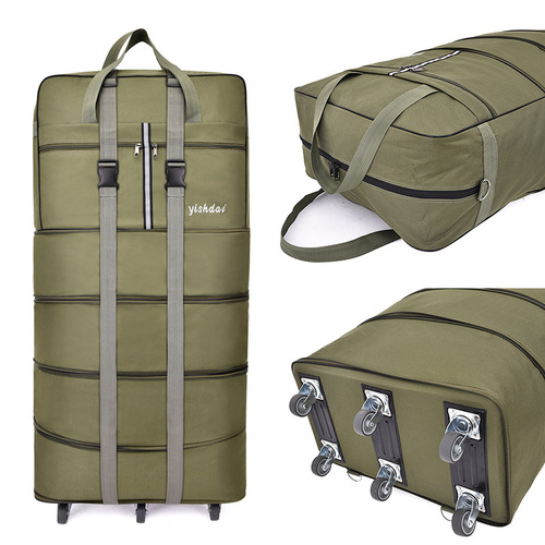 Airline checked bag universal wheel study abroad checked luggage bag large capacity travel bag airplane checked luggage bag