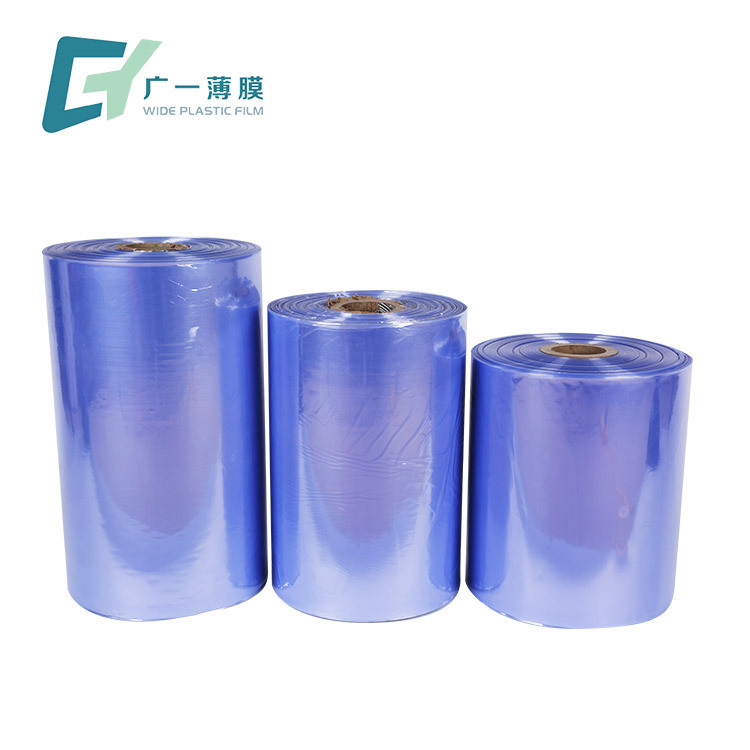 pvc热缩膜批发现货透明pvc热收缩膜95cm免费拿样不锈钢门包装膜