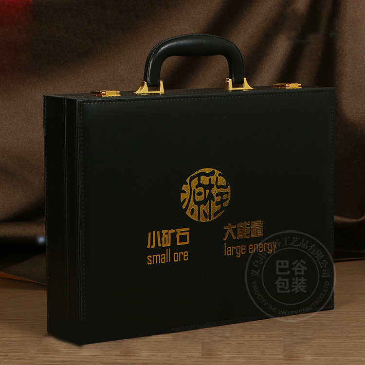 厂家pu皮质交房盒 楼盘别墅开盘业主交付钥匙盒手提箱