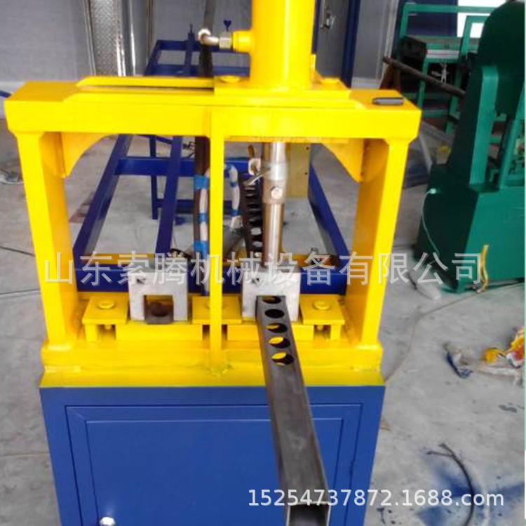 冲不锈钢方管圆管 高速液压冲孔机 单缸液压冲孔机