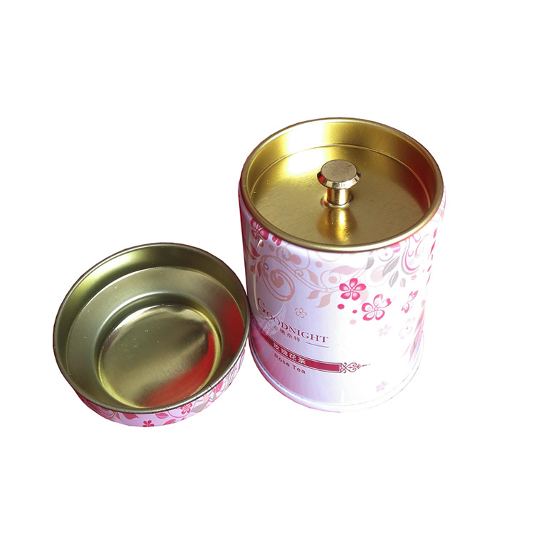 食品级茶叶罐 内塞盖茶叶铁罐 密封茶叶包装铁盒