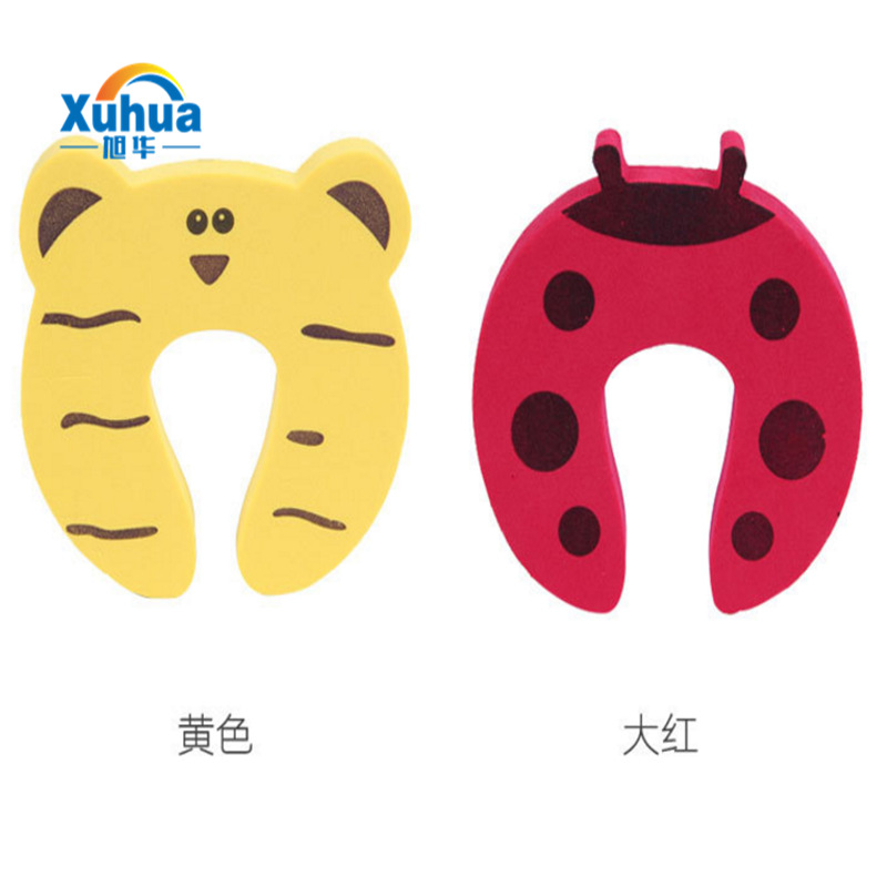 厂家定 制儿童安全门档 彩色环保EVA安全门卡儿童门夹EVA门挡