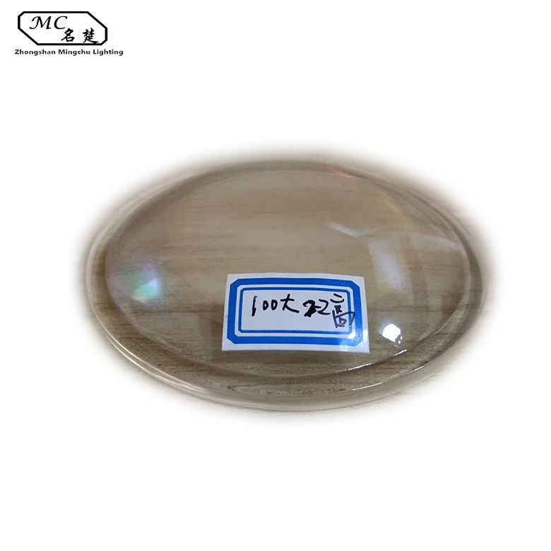 Прямые продажи с фабрики 100*22 стеклянный объектив рыбацкая лодка лампа Светодиодная горная лампа оптические линзы аксессуары для освещения одиночные