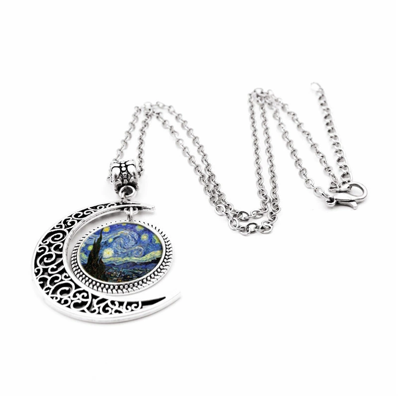 Подвеска, серебряное ожерелье, ретро аксессуар, свитер, with gem, европейский стиль
