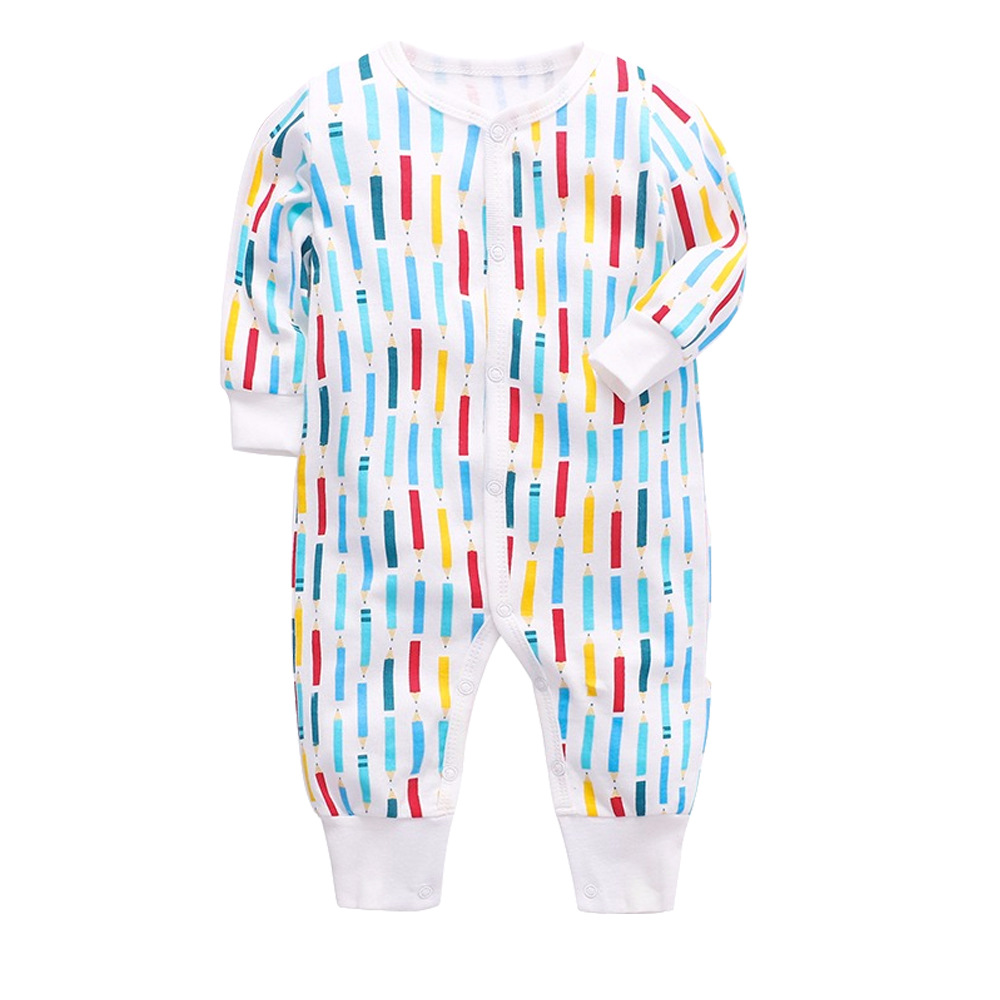 2023 mameluco de manga larga infantil de terciopelo de algodón de otoño e invierno para hombres y mujeres mono de Bebé Ropa de recién nacido