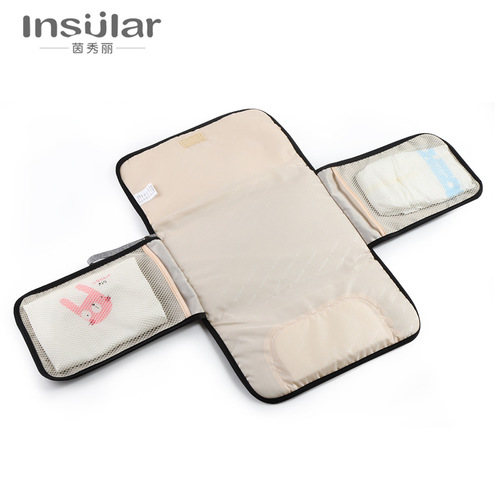 Yinxiuli Portable Baby Changing Pad Diaper Bag Multifunctional Baby Changing Table Waterproof Mother and Baby Products