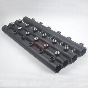 PE single row external wire water separator HDPE welding hot melt external wire water meter water separator wire-free PE water separator pipe fittings
