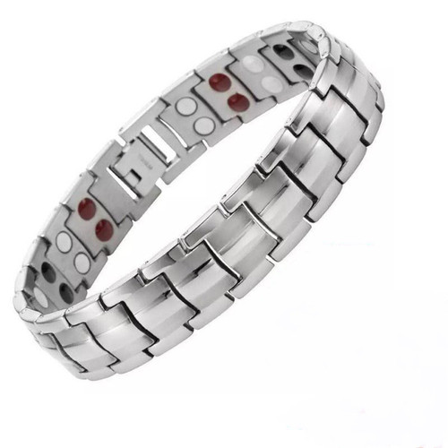 Longrui wish cross-border detachable double row magnet men's bracelet European and American couple health bracelet