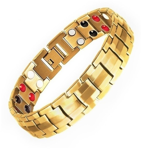 Longrui wish cross-border detachable double row magnet men's bracelet European and American couple health bracelet