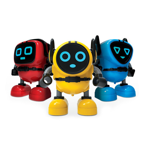 Bibi Elf Gyro Xiaobao Robot Battle Gyro Toy Three-in-One Stunt Spin Dou Small Q Car