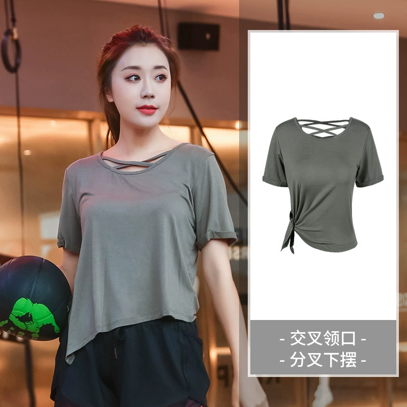 Очень большой размер, одежда для йоги, футболка, женская спортивная одежда, быстросохнущая одежда для полных MM, свободный топ, летний бег
