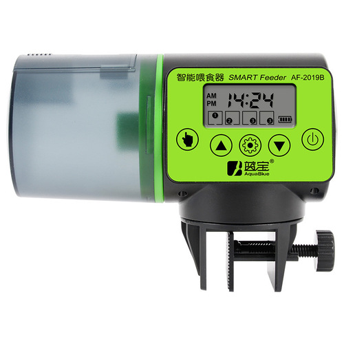 Fish Tank Automatic Feeder Aquarium Fish Tank Feeder Timer Pet Feeding Dispenser LCD Display