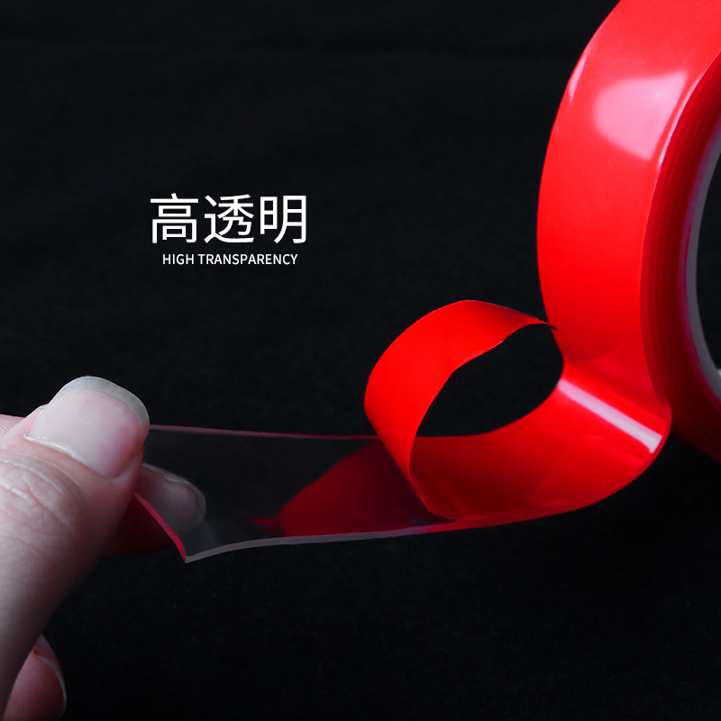 Fuerte nano adhesivo de doble cara cinta transparente acrílico resistente a la temperatura cinta adhesiva de doble cara del coche 10mm * 3M adhesivo
