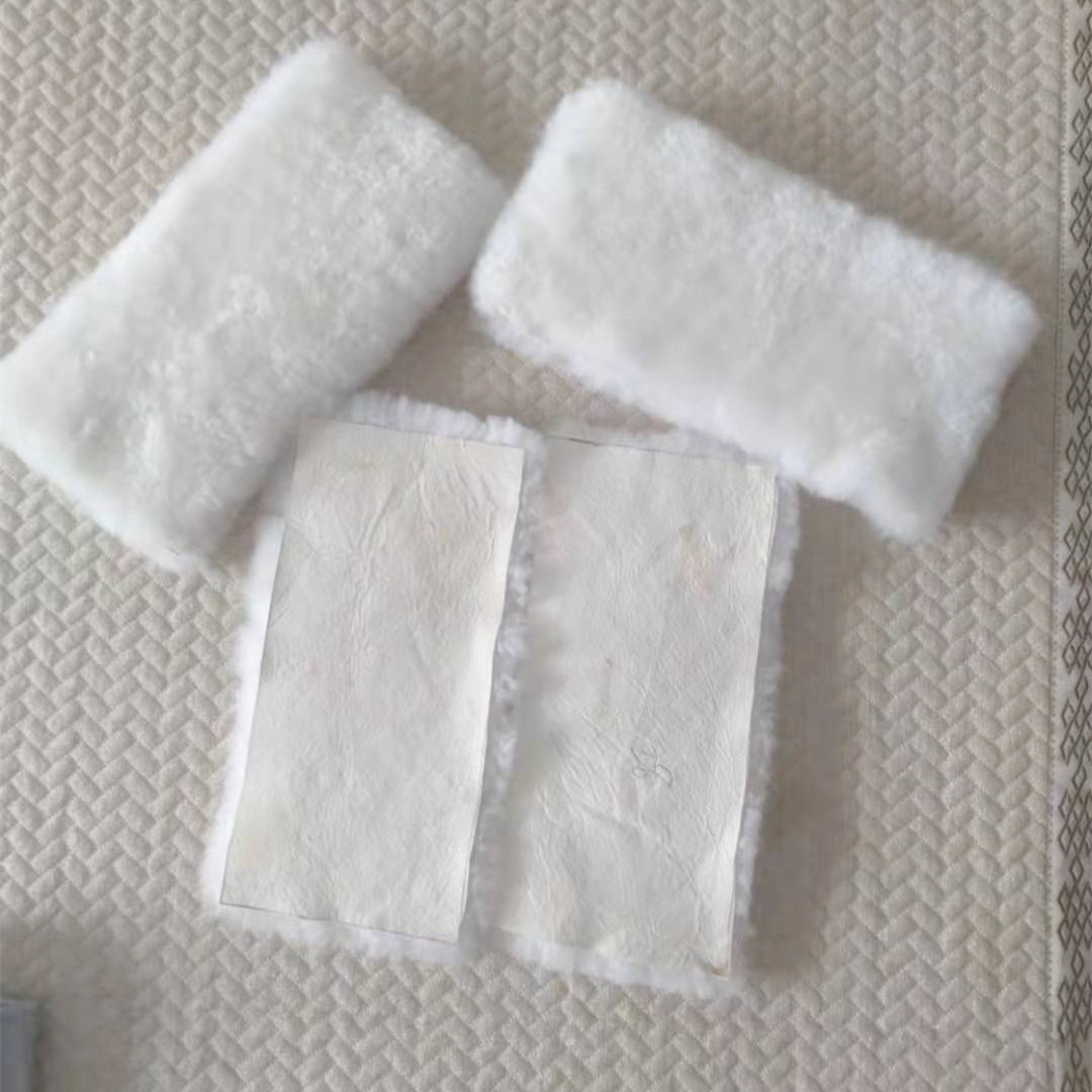 제조업체 도매 호주 양피 양모 통합 무릎 패드 양모 깔창 표면 허리 표면 및 기타 양피 직물